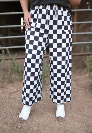 2108  BLACK WHITE CHECK PANT (7)