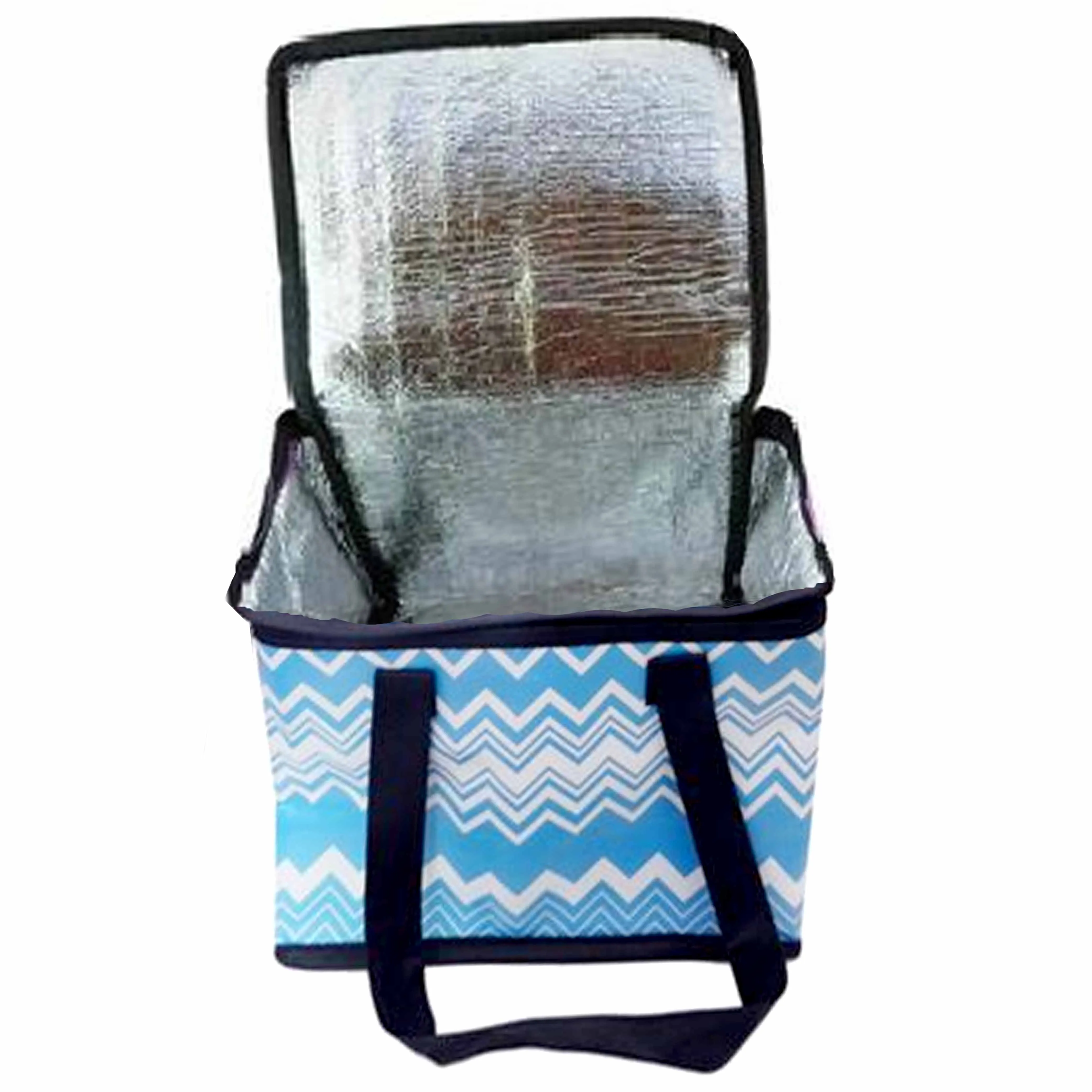 2pc Insulated Lunch Box for Men and Women Large Capacity Food Storage Cooler Bag