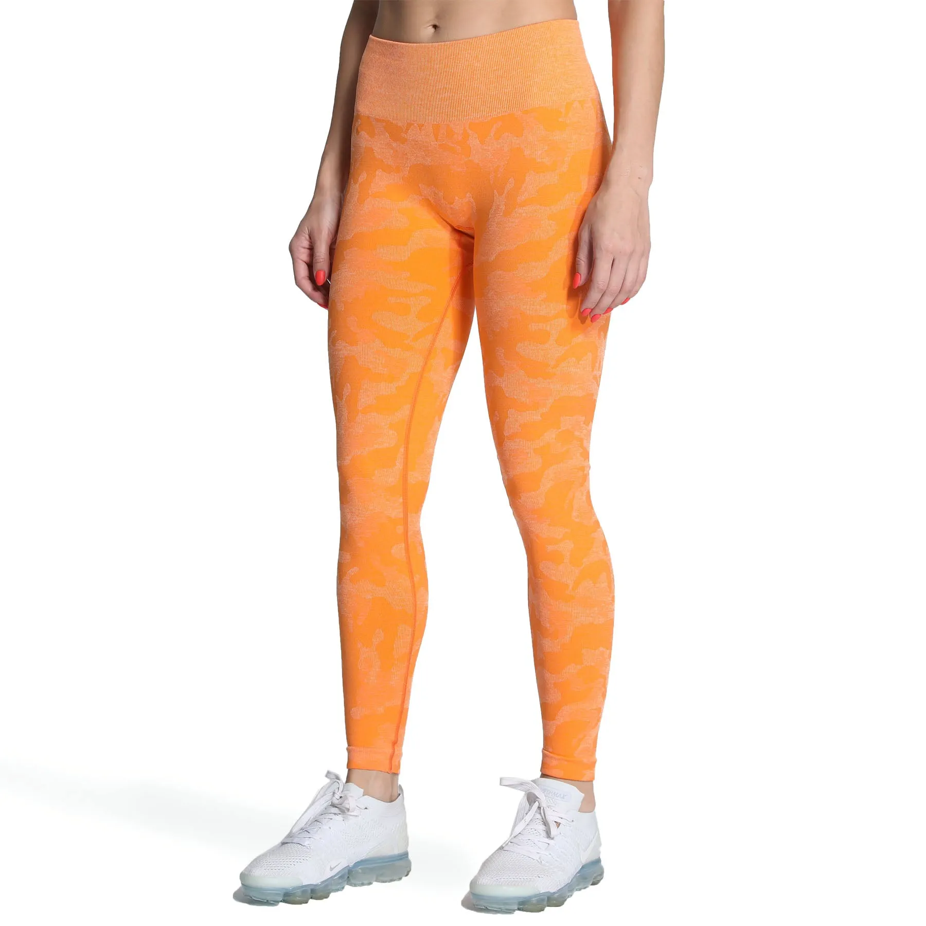 Aoxjox Enhanced Camo Seamless Leggings