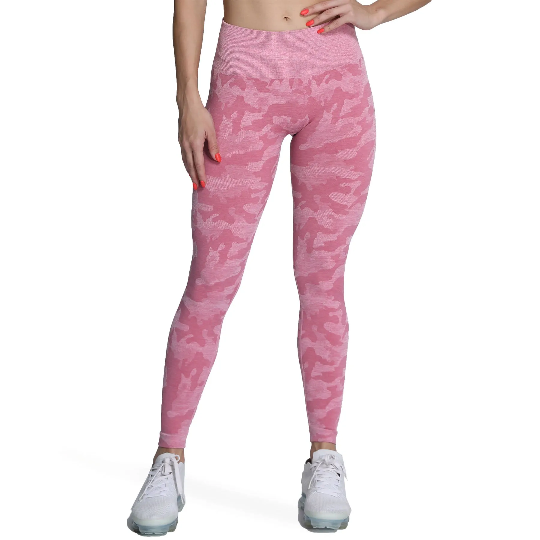 Aoxjox Enhanced Camo Seamless Leggings
