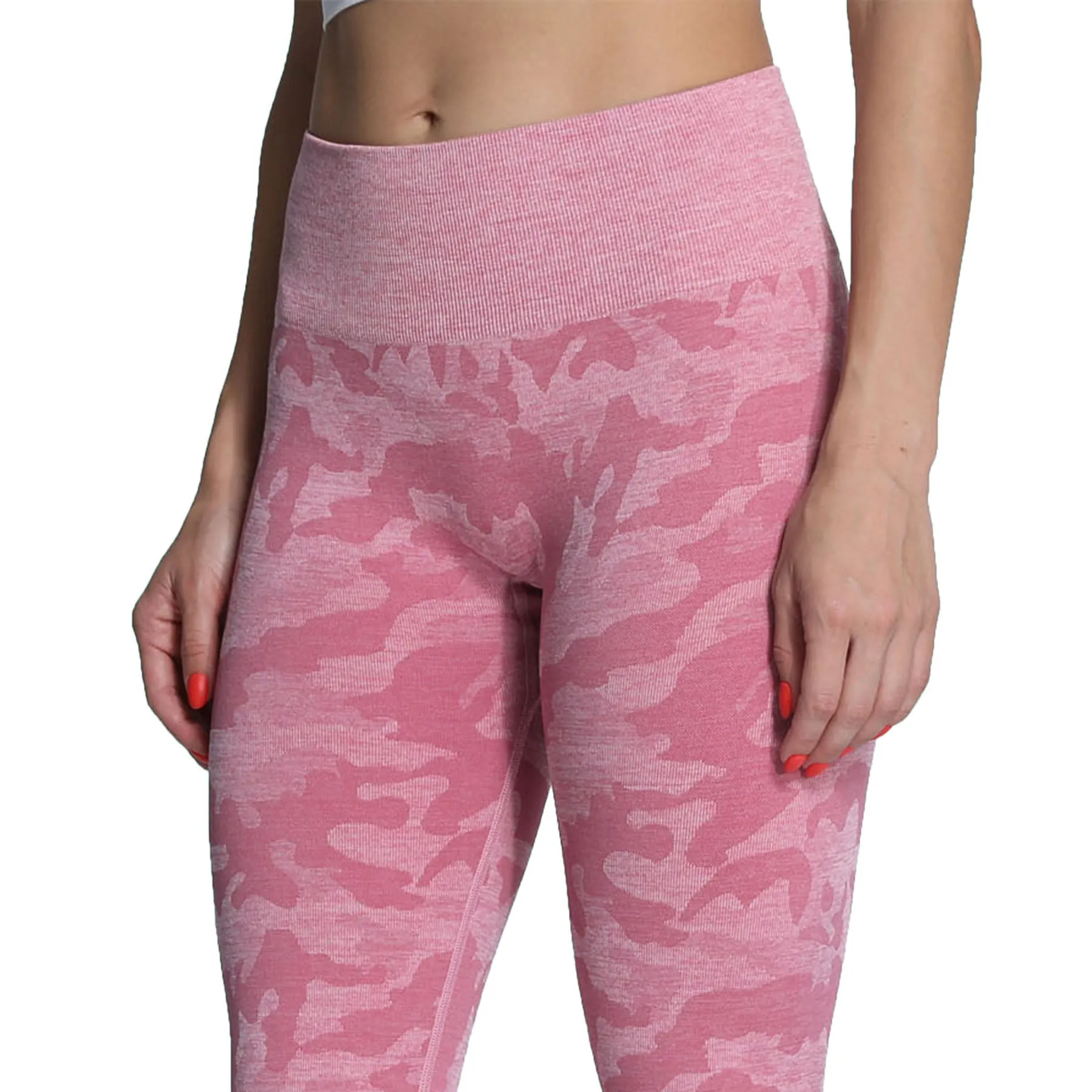 Aoxjox Enhanced Camo Seamless Leggings