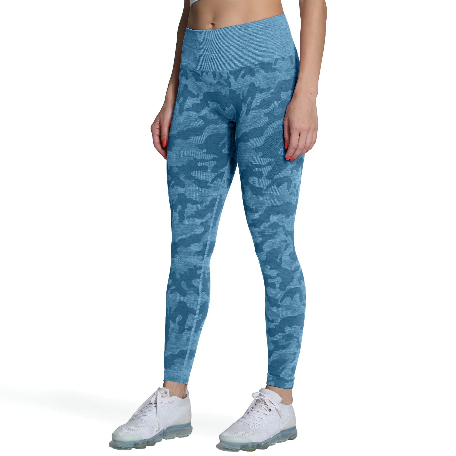 Aoxjox Enhanced Camo Seamless Leggings