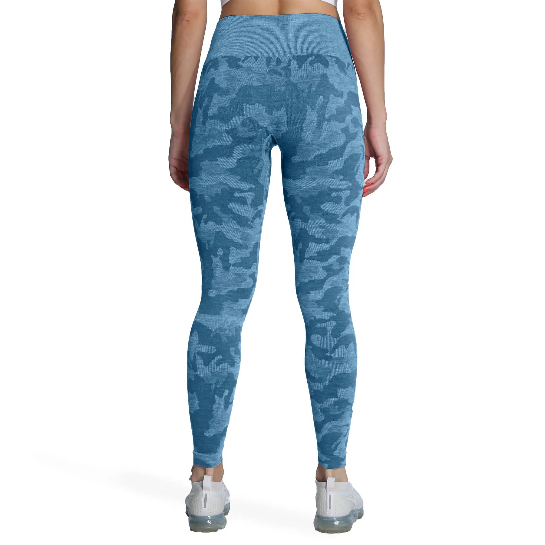 Aoxjox Enhanced Camo Seamless Leggings