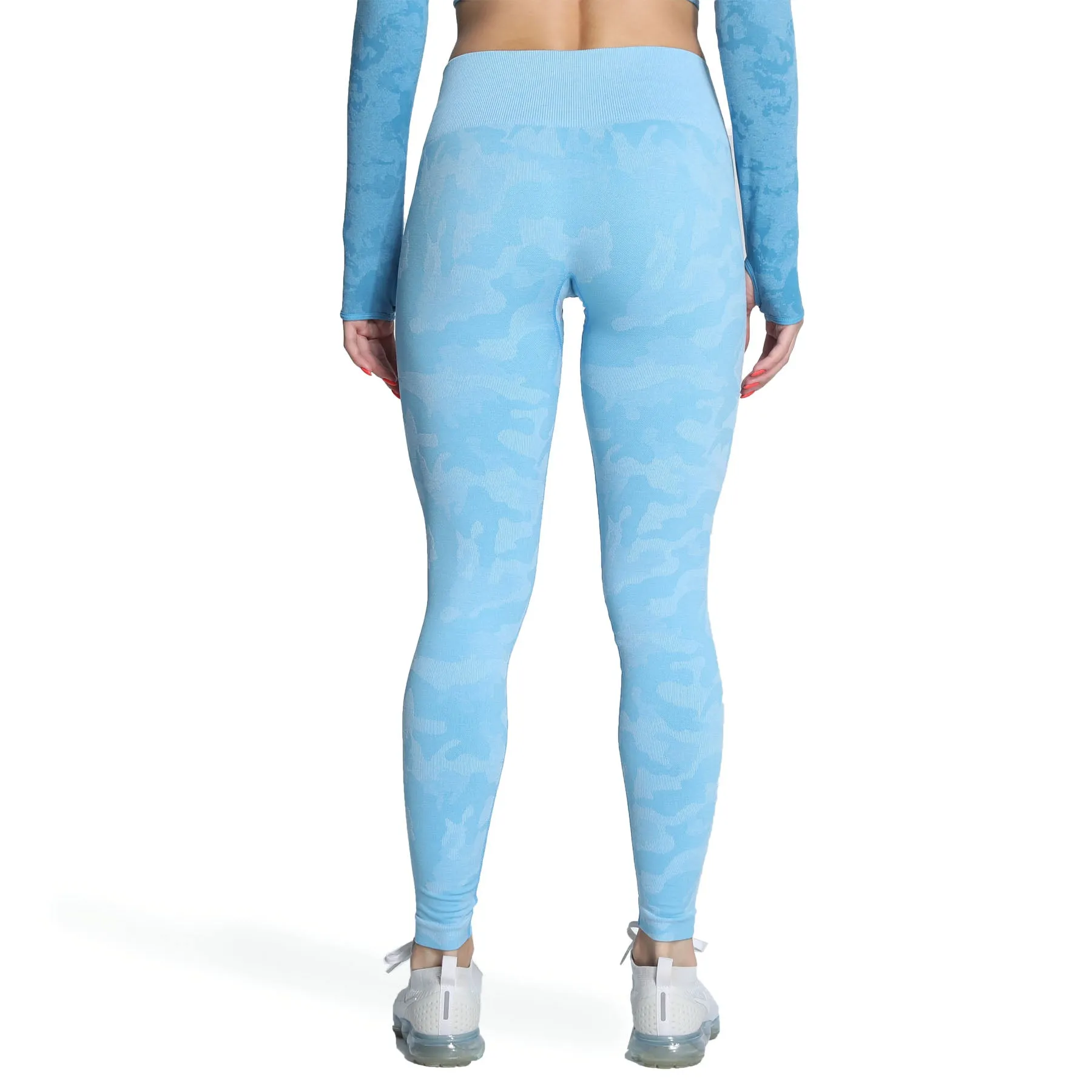 Aoxjox Enhanced Camo Seamless Leggings