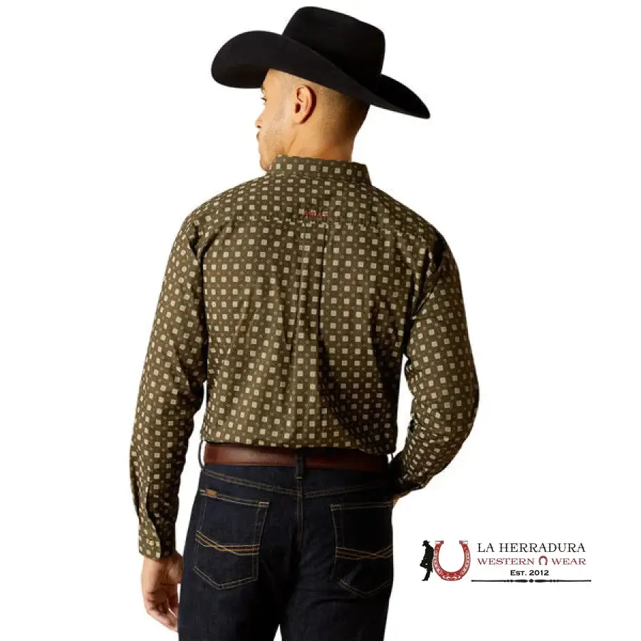 Ariat Shep Long Sleeve Deep Green Classic Fit - 2371