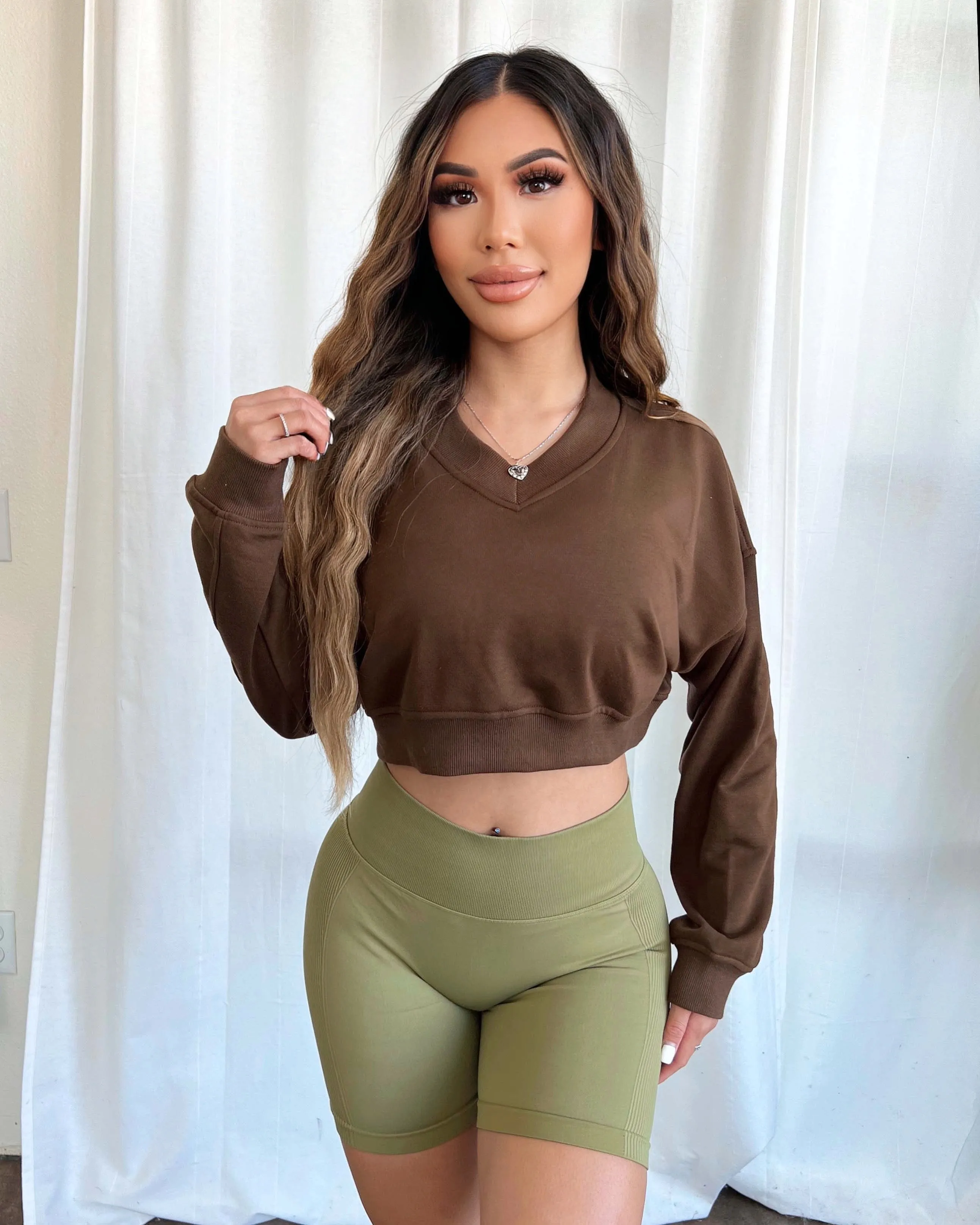 Autumn Active Pullover (Mocha)