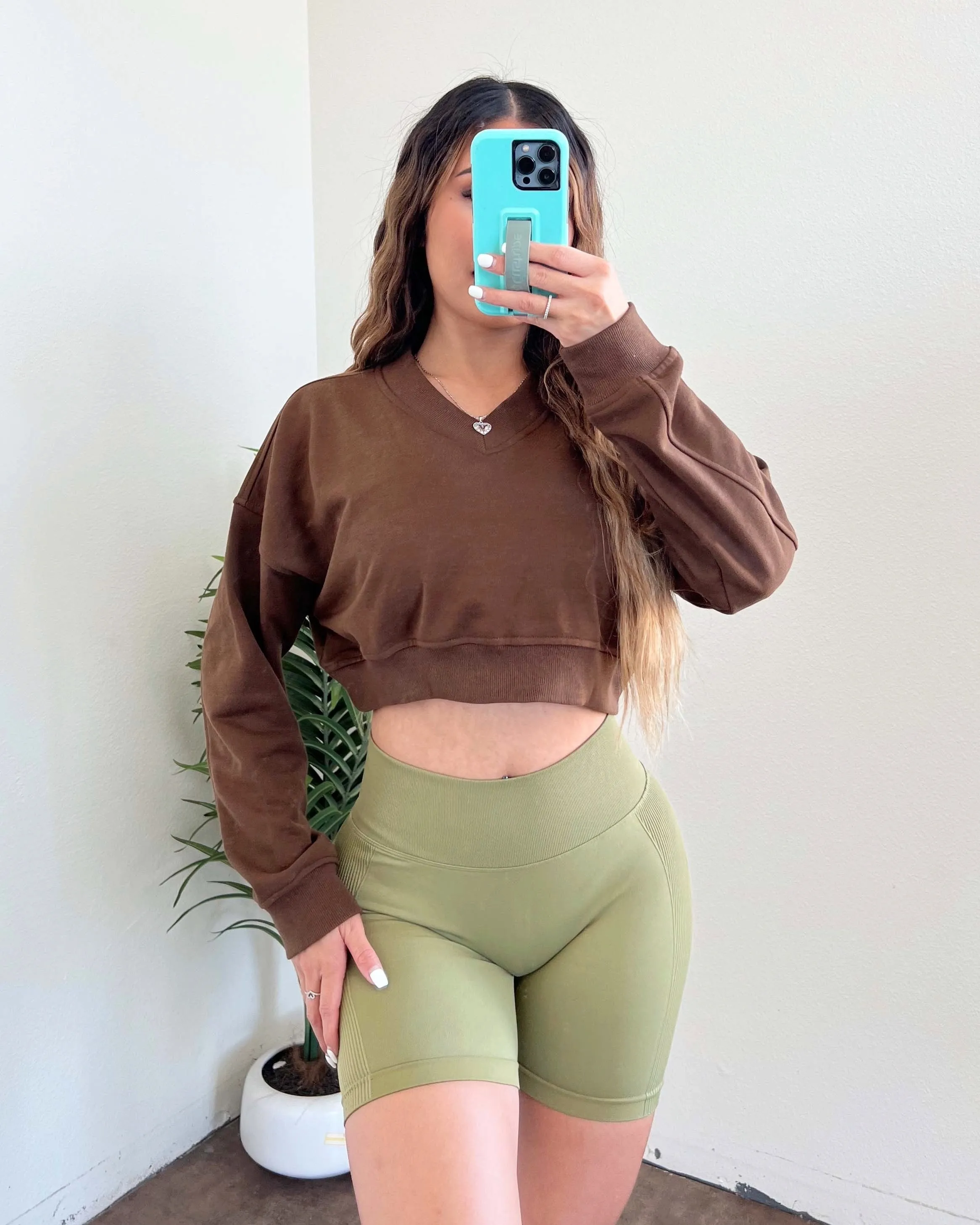 Autumn Active Pullover (Mocha)