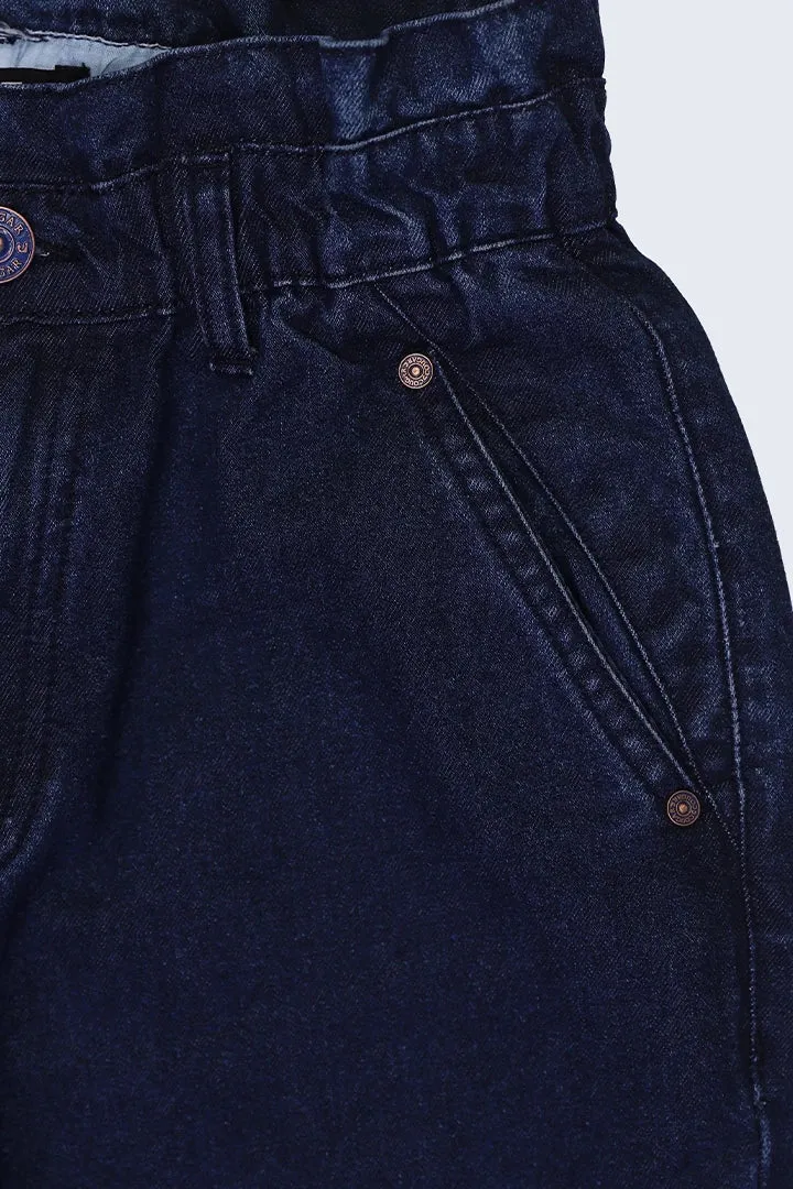 Balloon Fit Paperbag Jeans