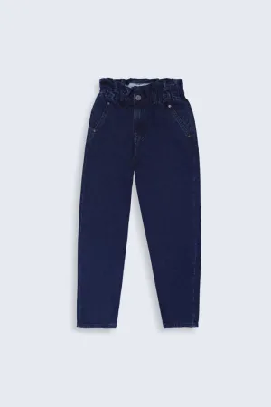 Balloon Fit Paperbag Jeans