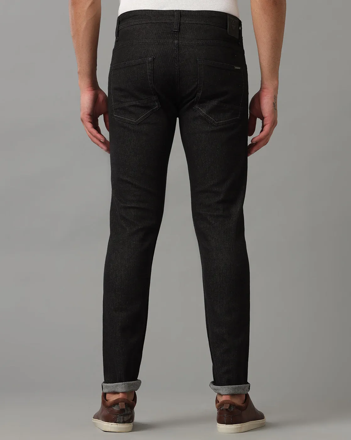 BLACK HUNTER STRAIGHT FIT JEANS