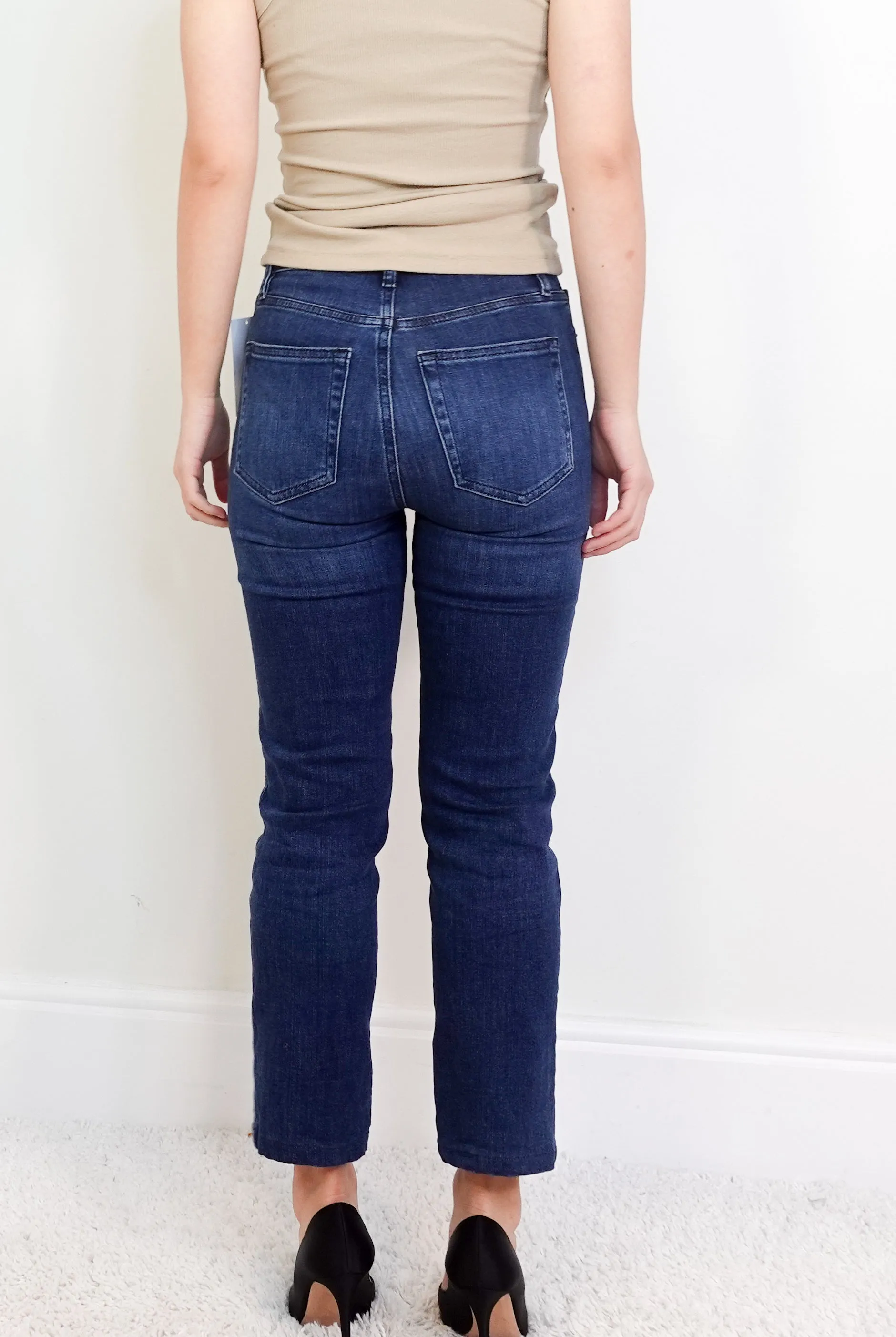 Blue Le Sleek Straight jeans RRP £250