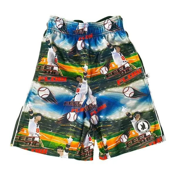 Boys Feel the Flow Baseball Shorts