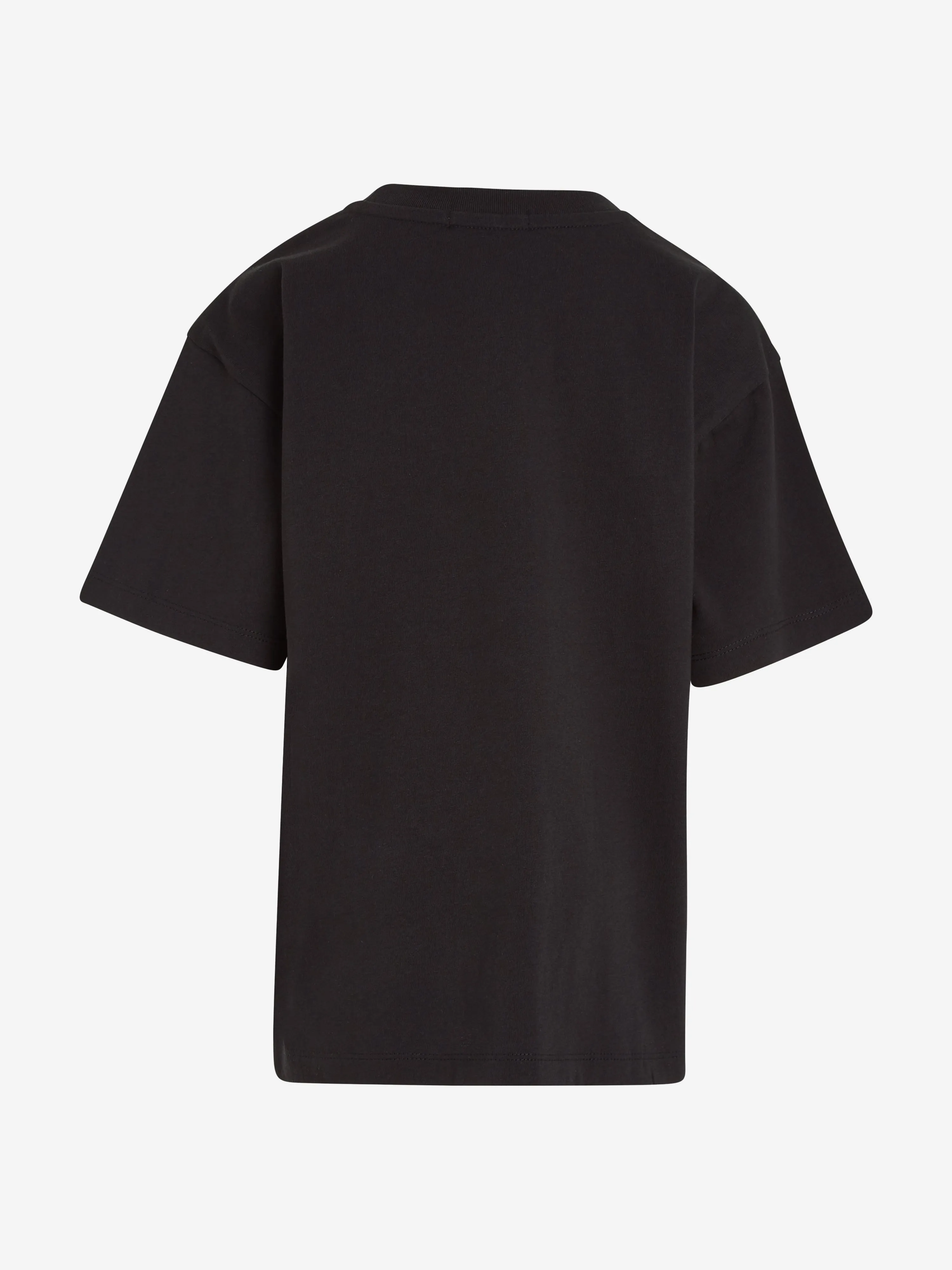 Calvin Klein Boys Hyper Real Monogram T-Shirt in Black