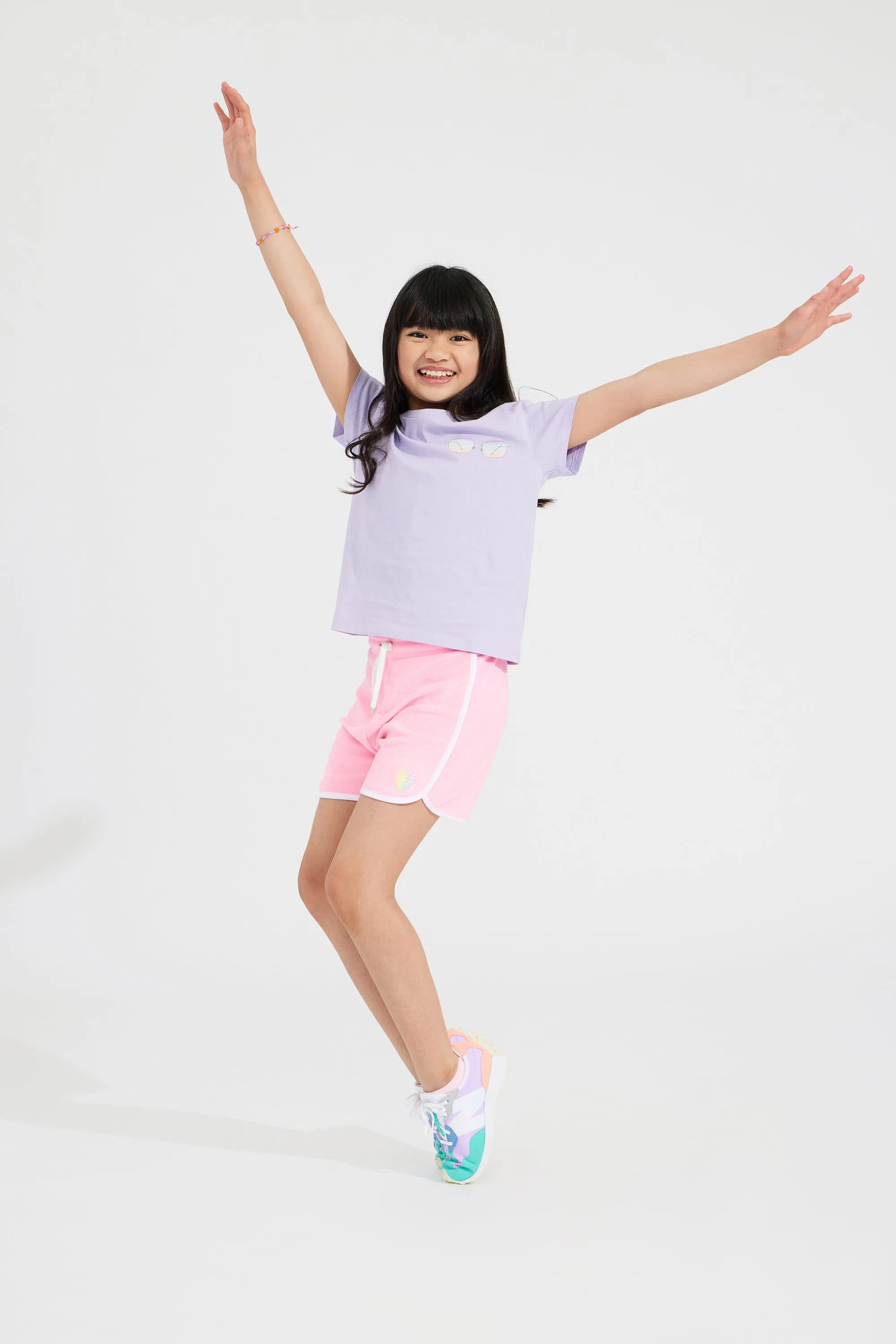 Candy Heart Terry Short