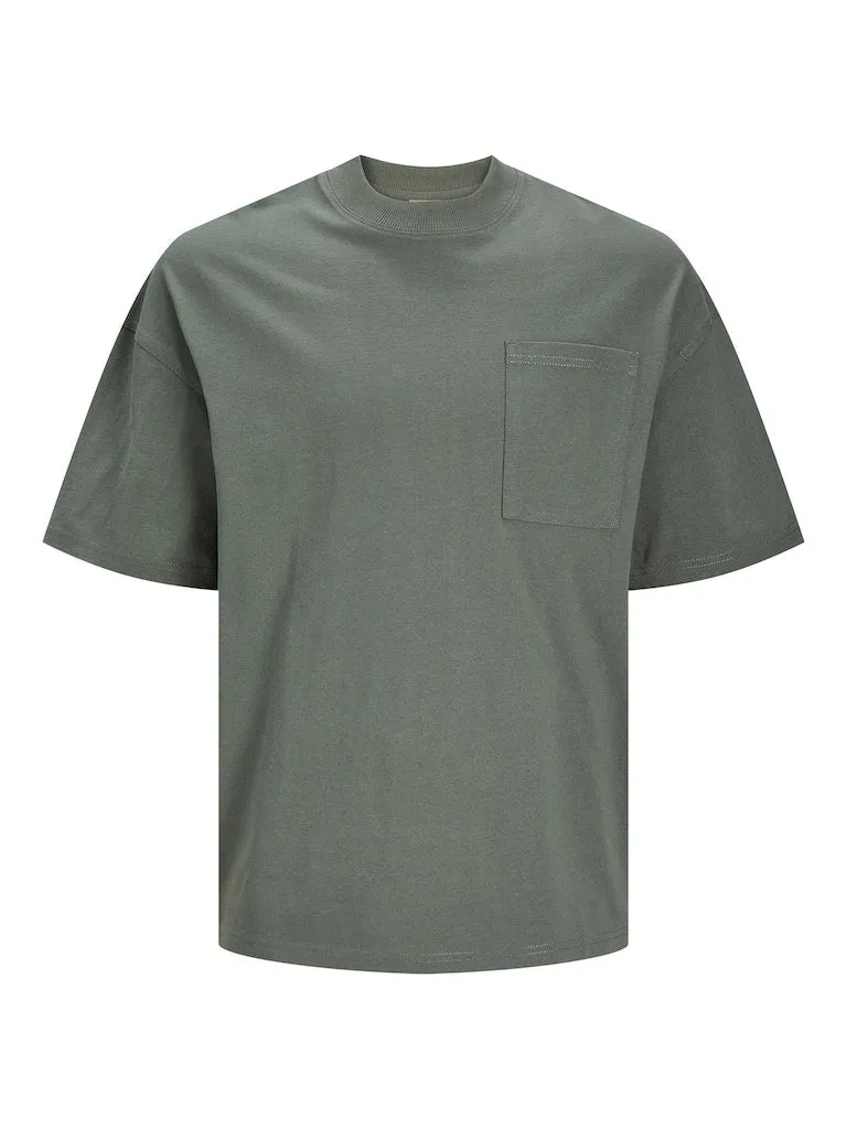 Crewneck Pocket T-Shirt - Agave