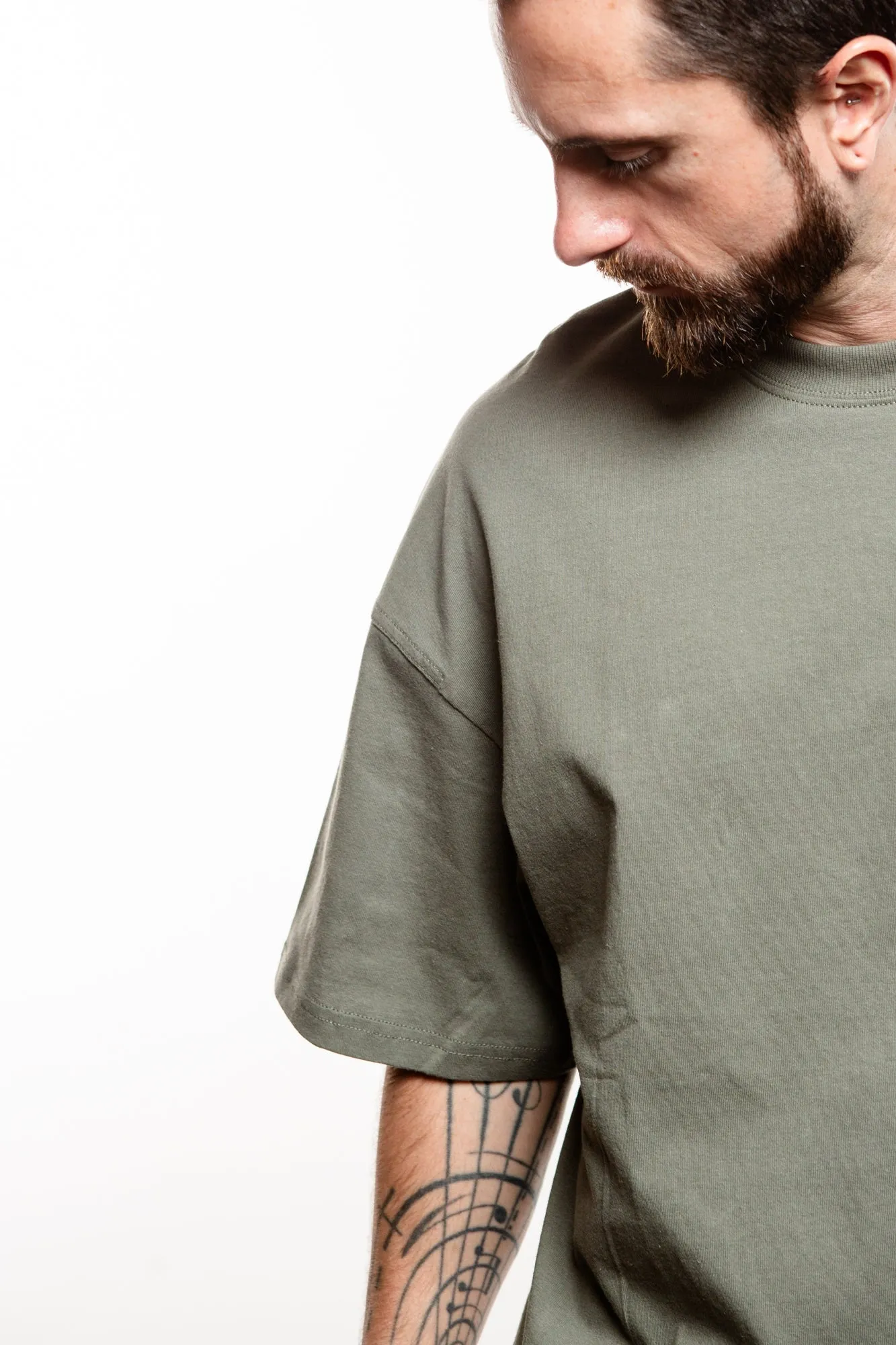 Crewneck Pocket T-Shirt - Agave