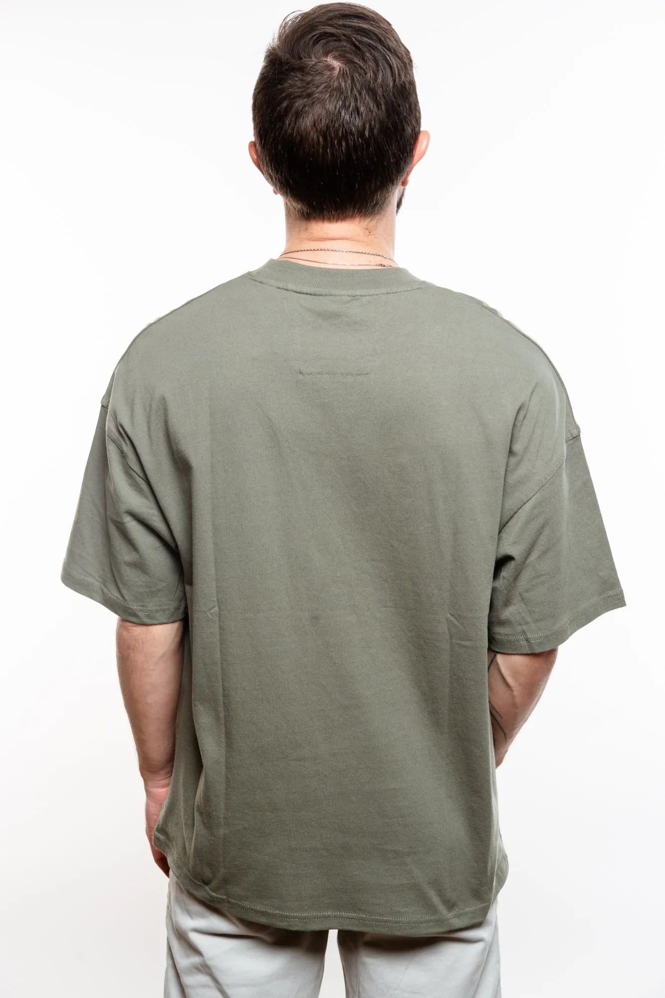 Crewneck Pocket T-Shirt - Agave