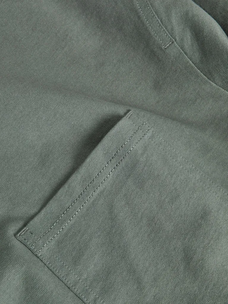 Crewneck Pocket T-Shirt - Agave