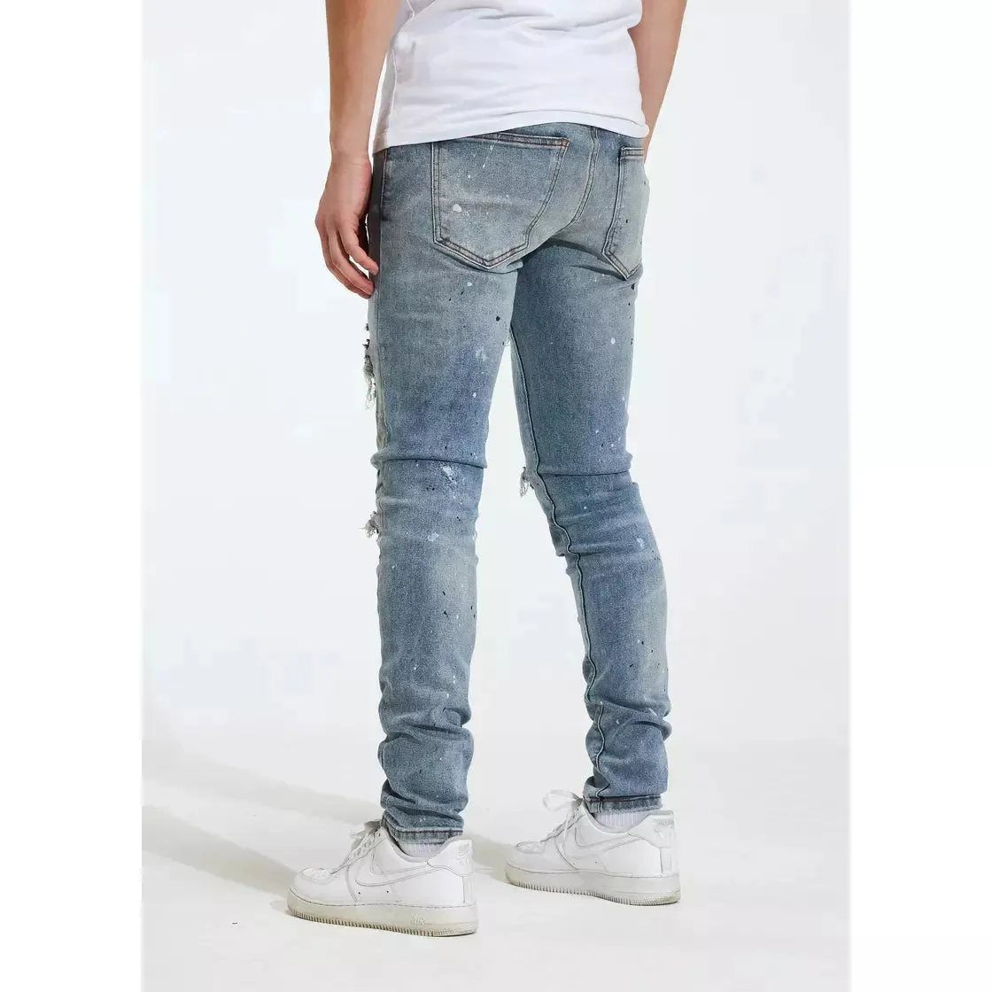 Crysp Denim Blue Arctic Jeans w/Tears (CRYSP122-16)