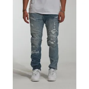 Crysp Denim Pacific Medium Distress Denim Jeans (CRYSP232-211)