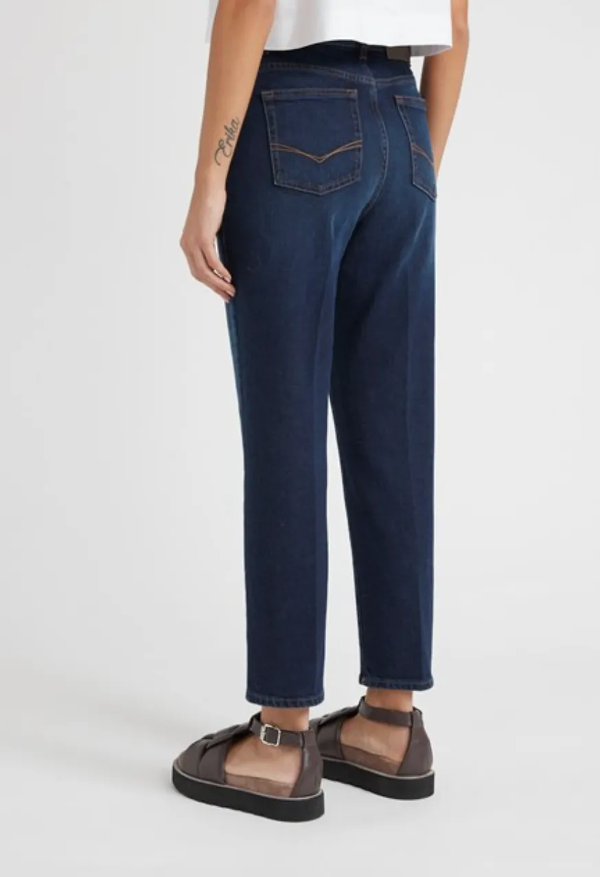 Dark Denim Classic Fit Tapered Jean