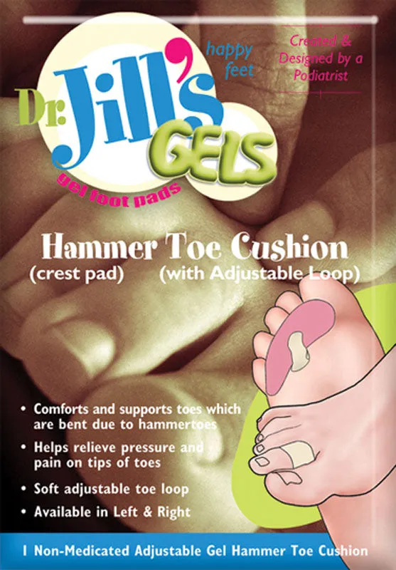 DR. JILL'S ADJUSTABLE GEL HAMMER TOE CREST (1 PER PACK)
