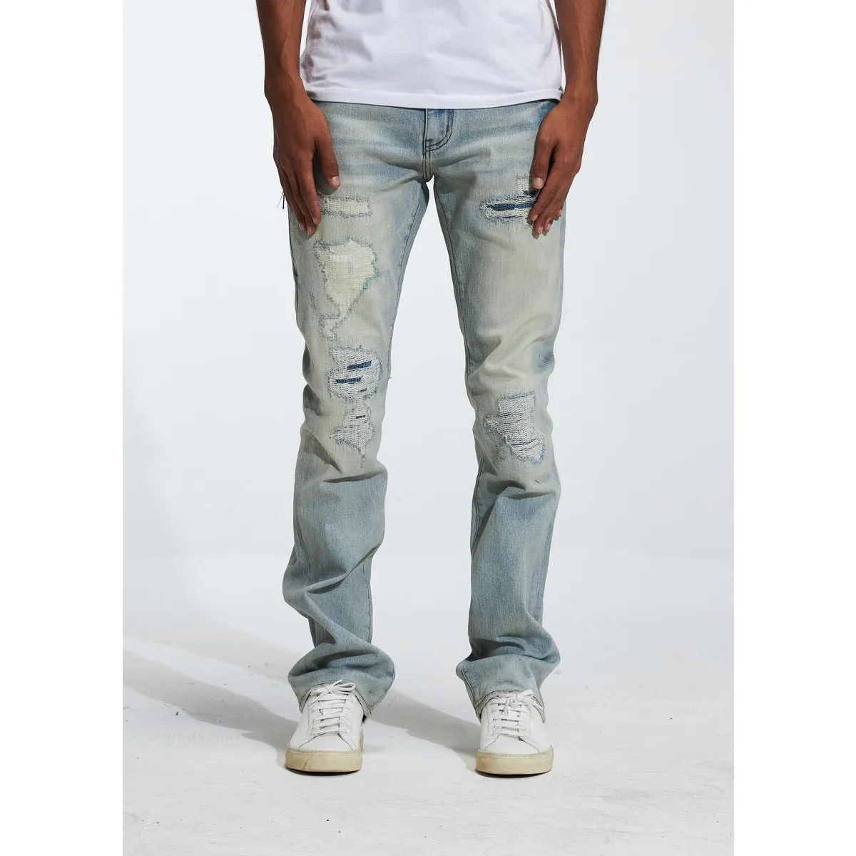 Embellish Hills Blue Wash Denim (EMBF222-15)