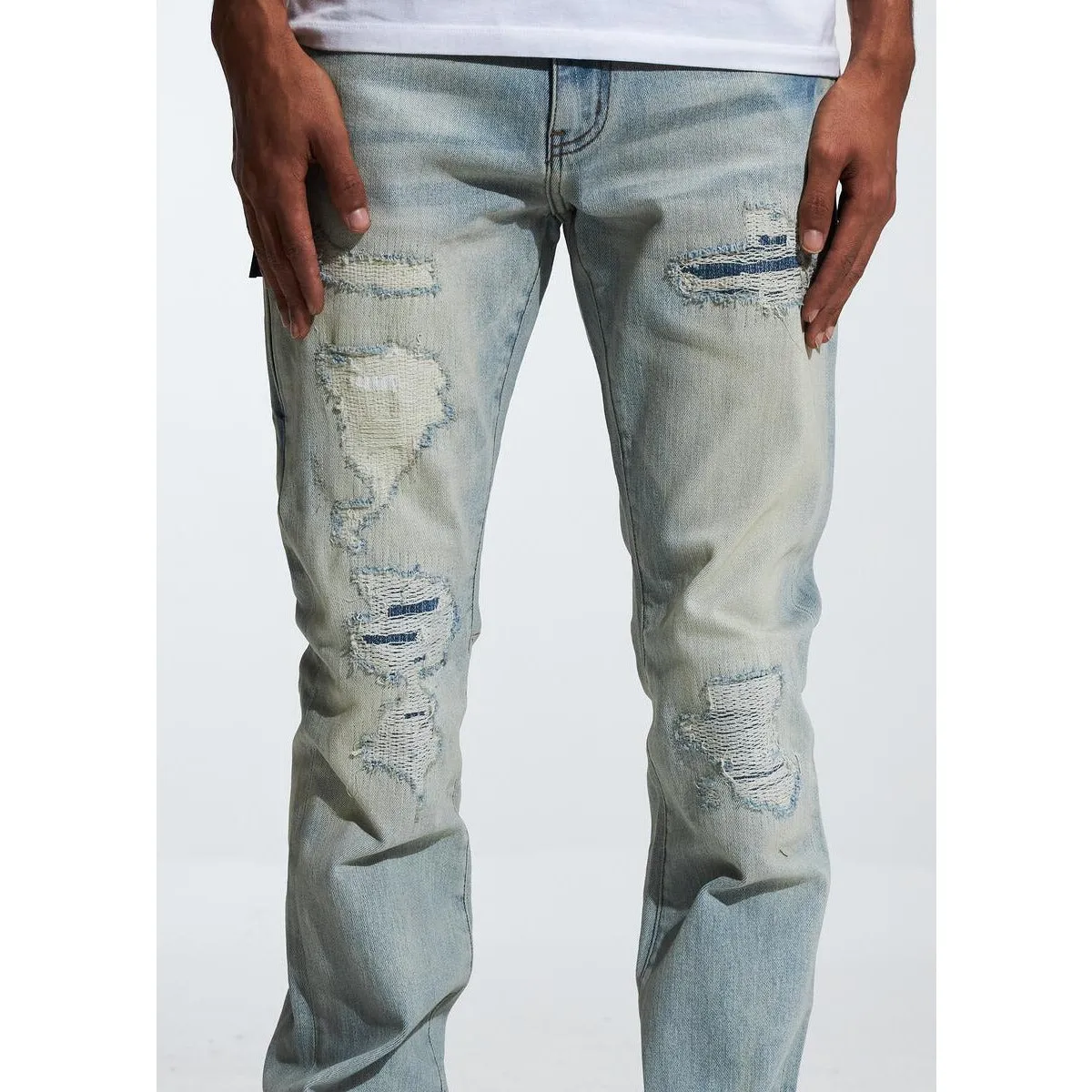 Embellish Hills Blue Wash Denim (EMBF222-15)