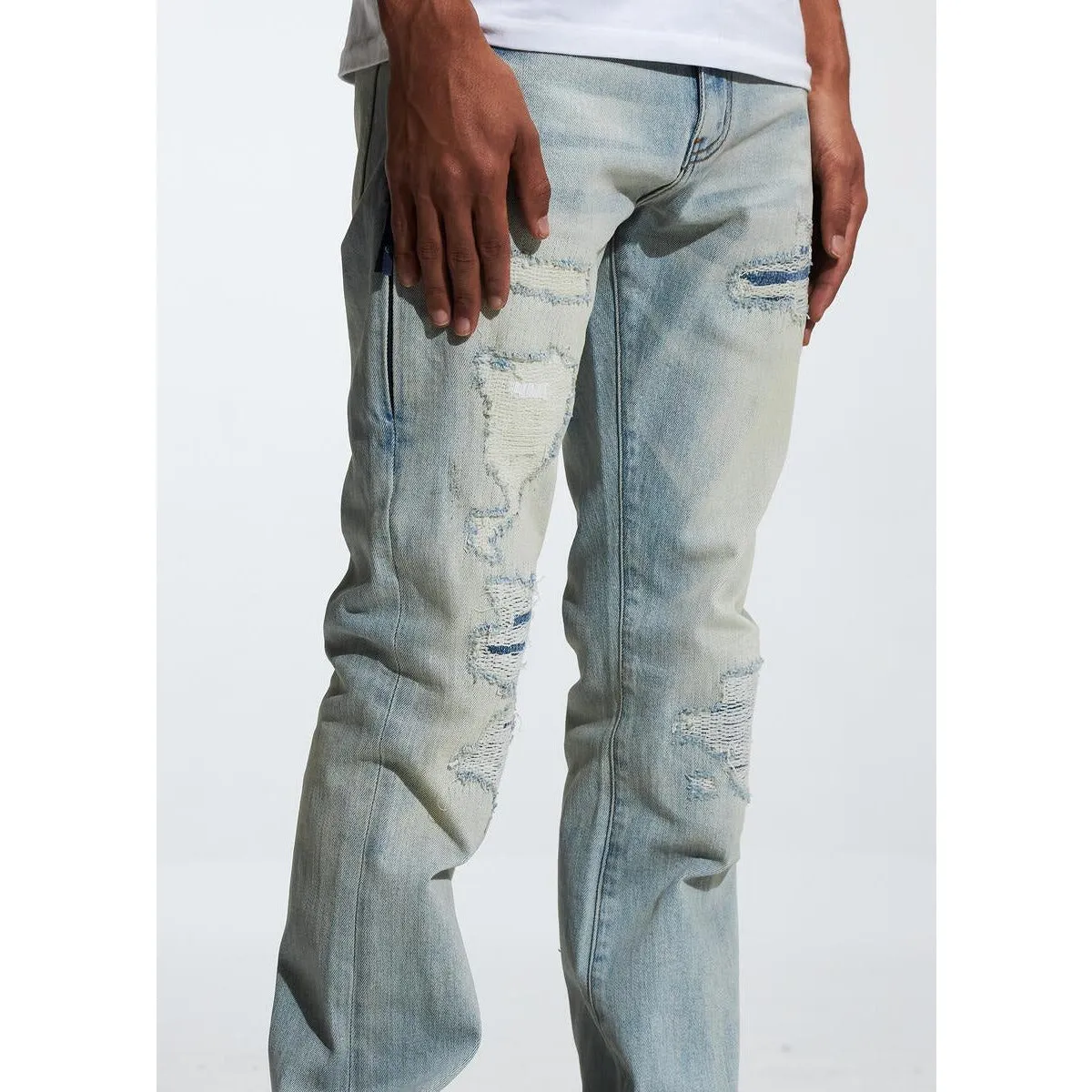 Embellish Hills Blue Wash Denim (EMBF222-15)