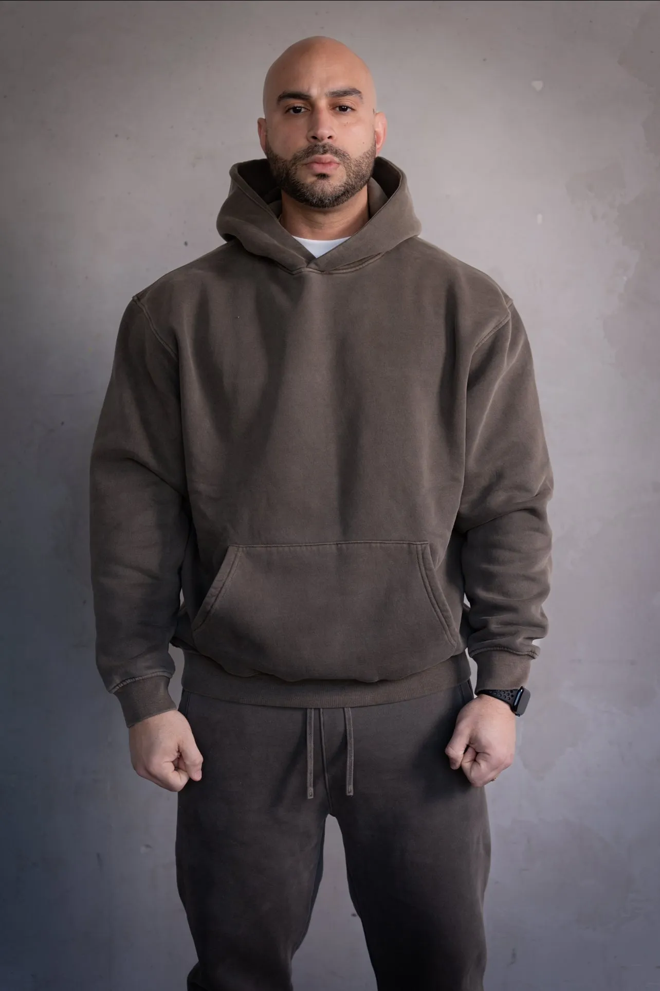 Everyday Hoodie Washed Mocha