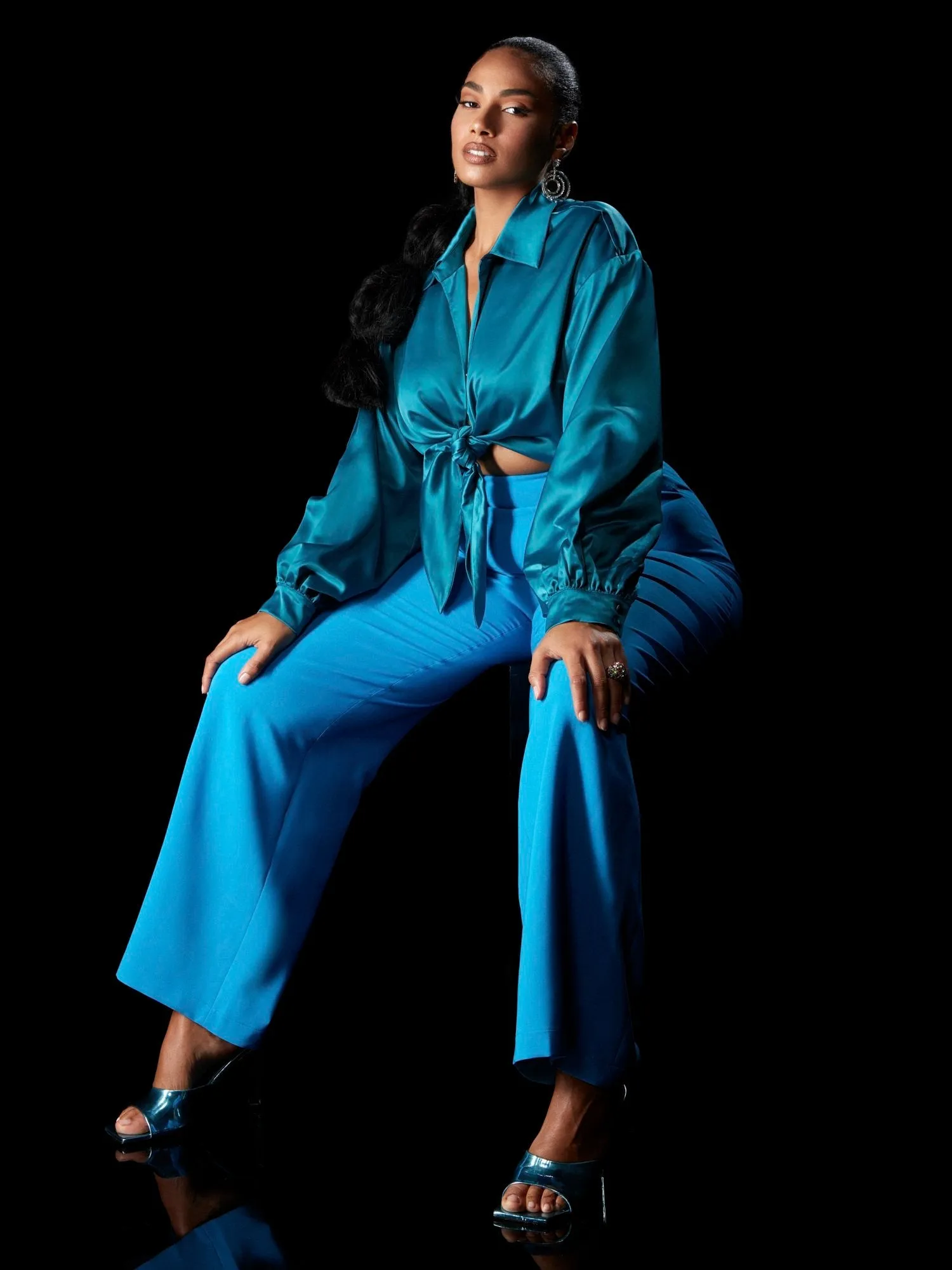 Fashion To Figure - Violeta Wide Leg Pants