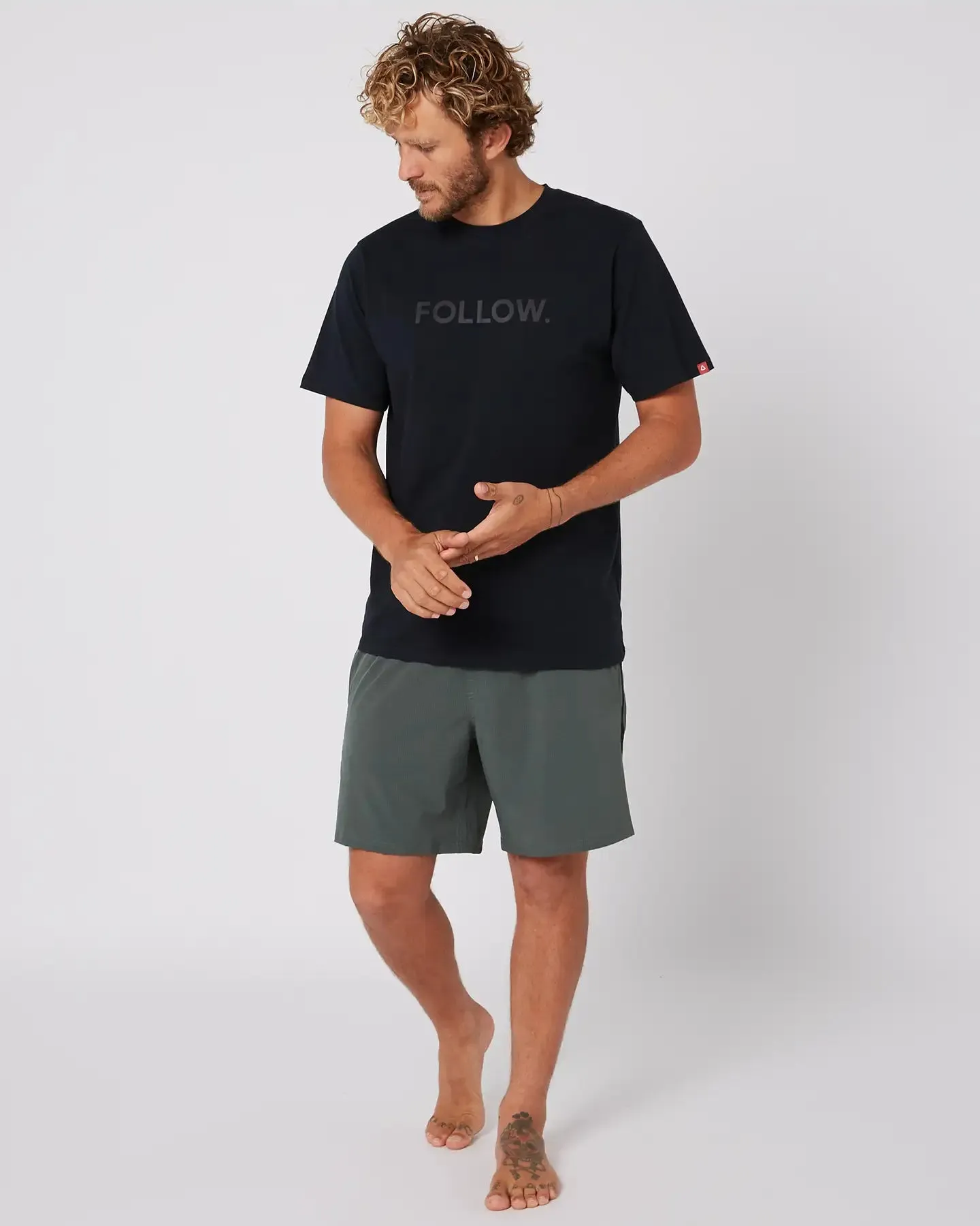 Follow Tech Shorts - Olive