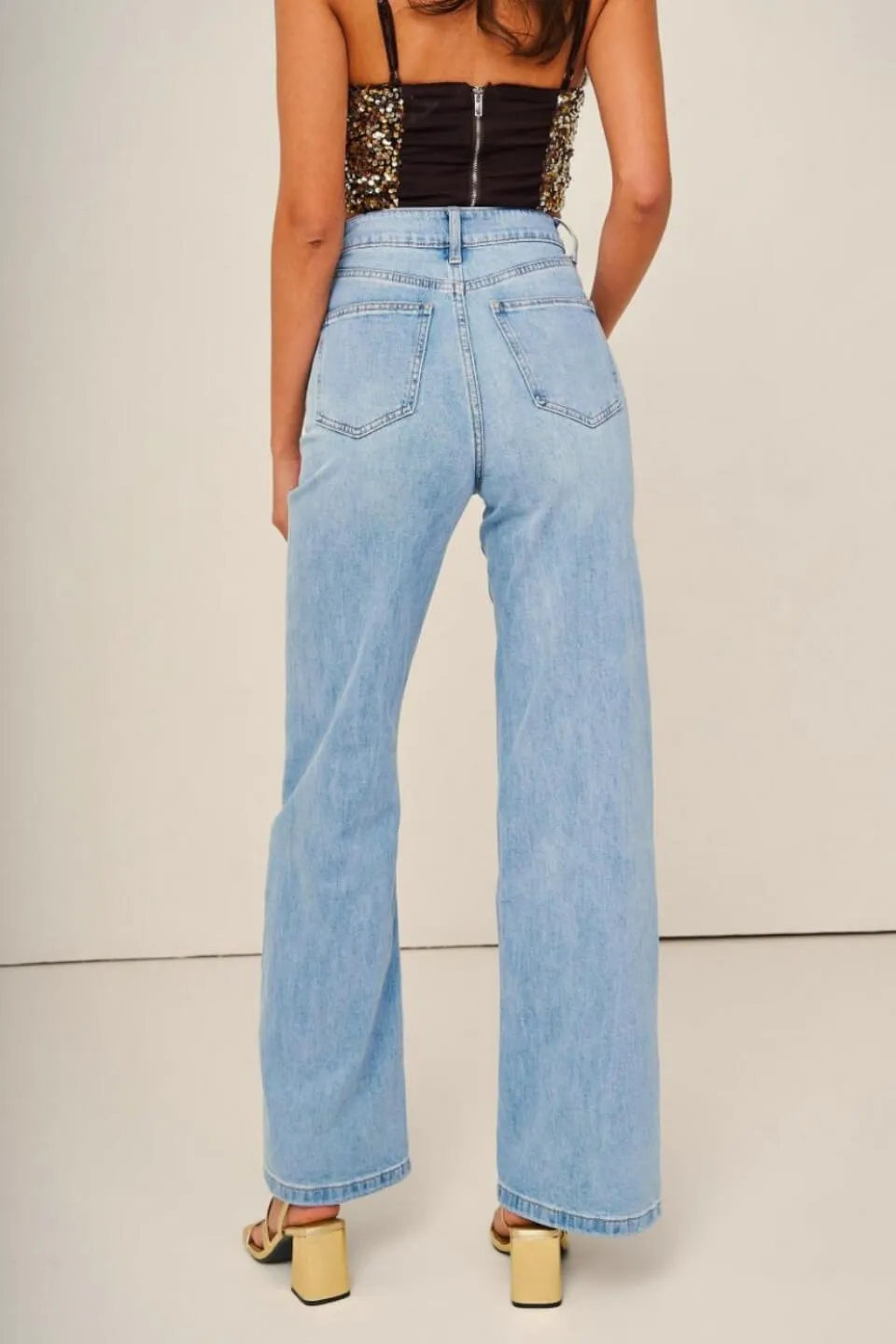 Gabrielle Denim Jeans Broek