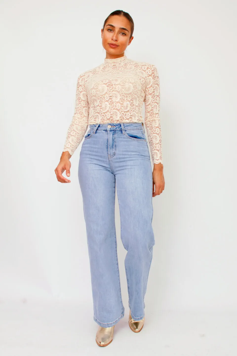 Gabrielle Denim Jeans Broek