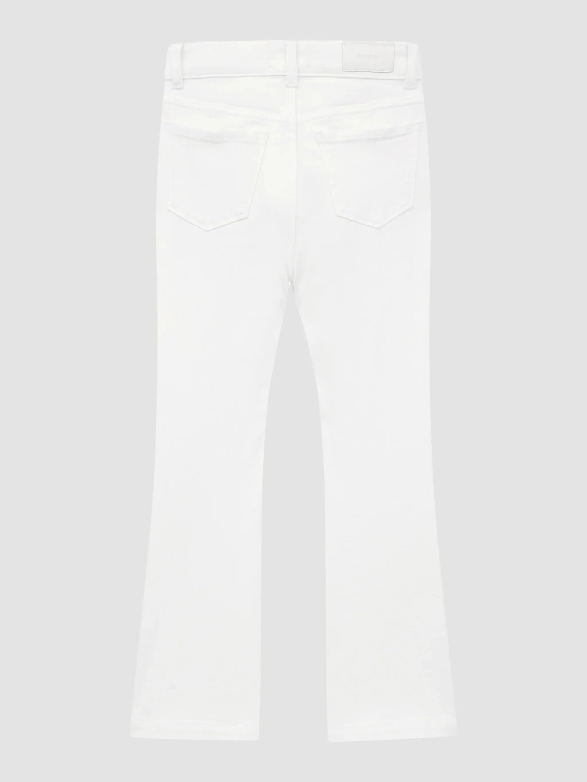 Girls Claire High Rise Bootcut in White