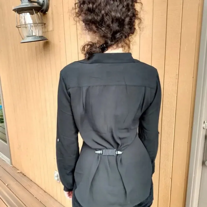 Gray Cinch Clip