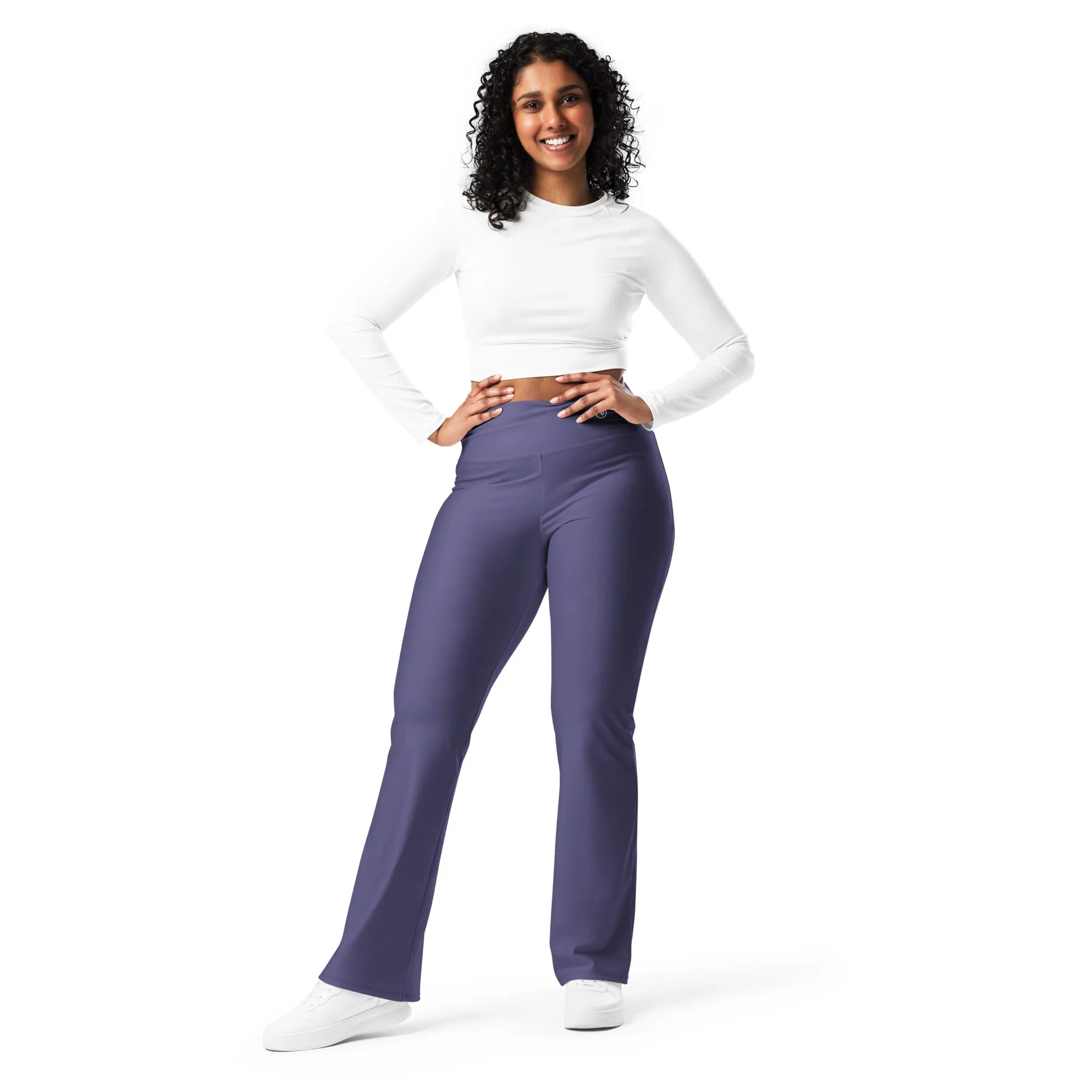 Humble Sportswear™ Women's Mauve Flare Leggings
