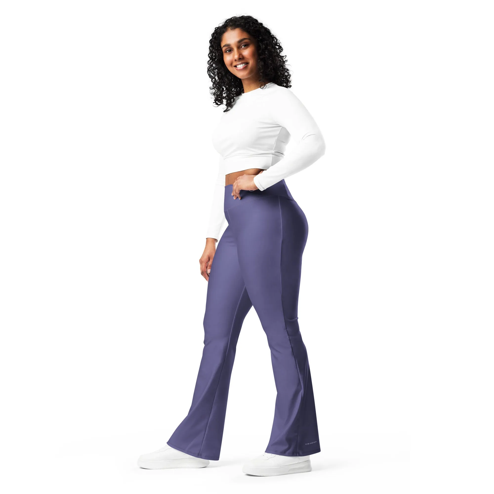 Humble Sportswear™ Women's Mauve Flare Leggings