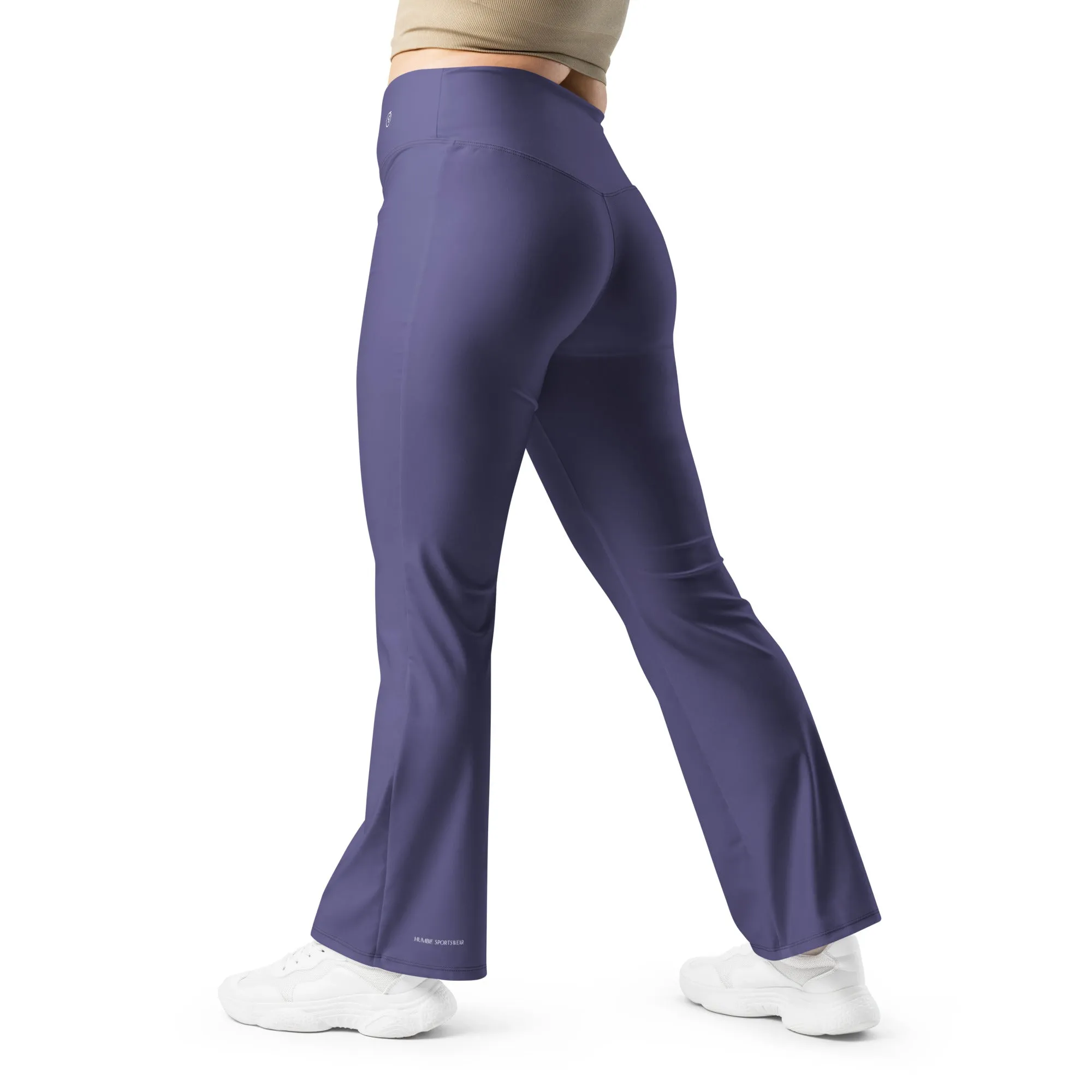 Humble Sportswear™ Women's Mauve Flare Leggings