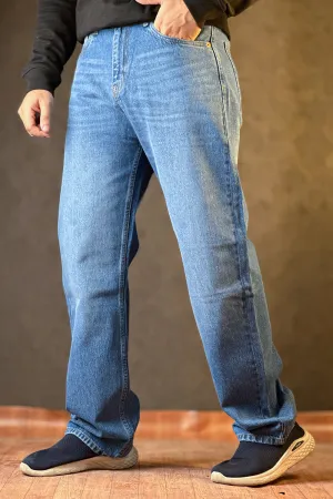 ITA Denim Light Blue Colour Jeans Baggy  - 1124195