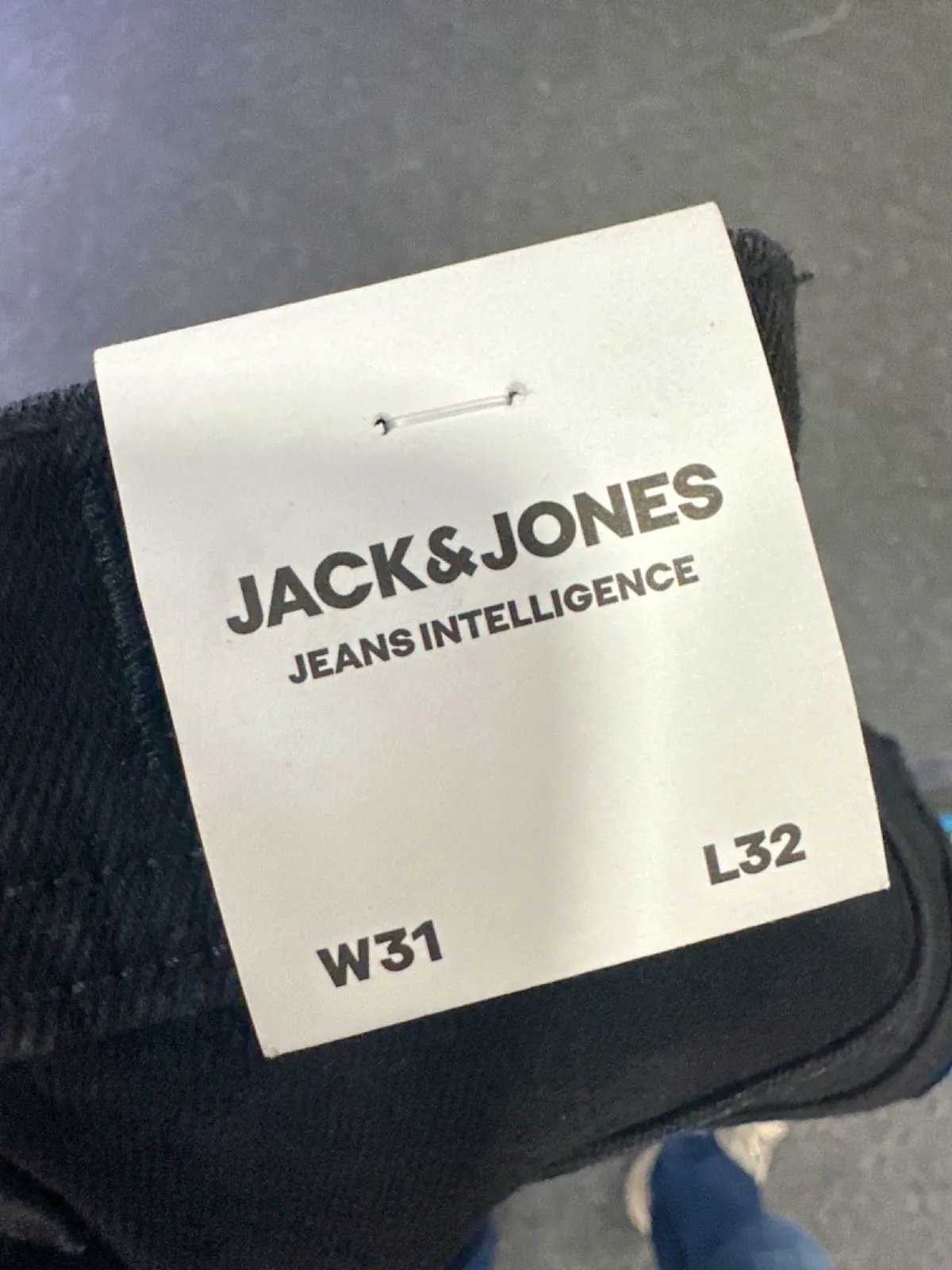 Jack & Jones Black Jeans Intelligence Skinny Fit W31 L32