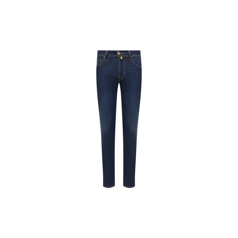 Jacob Cohen Sleek Slim Fit Premium Denim Essentials
