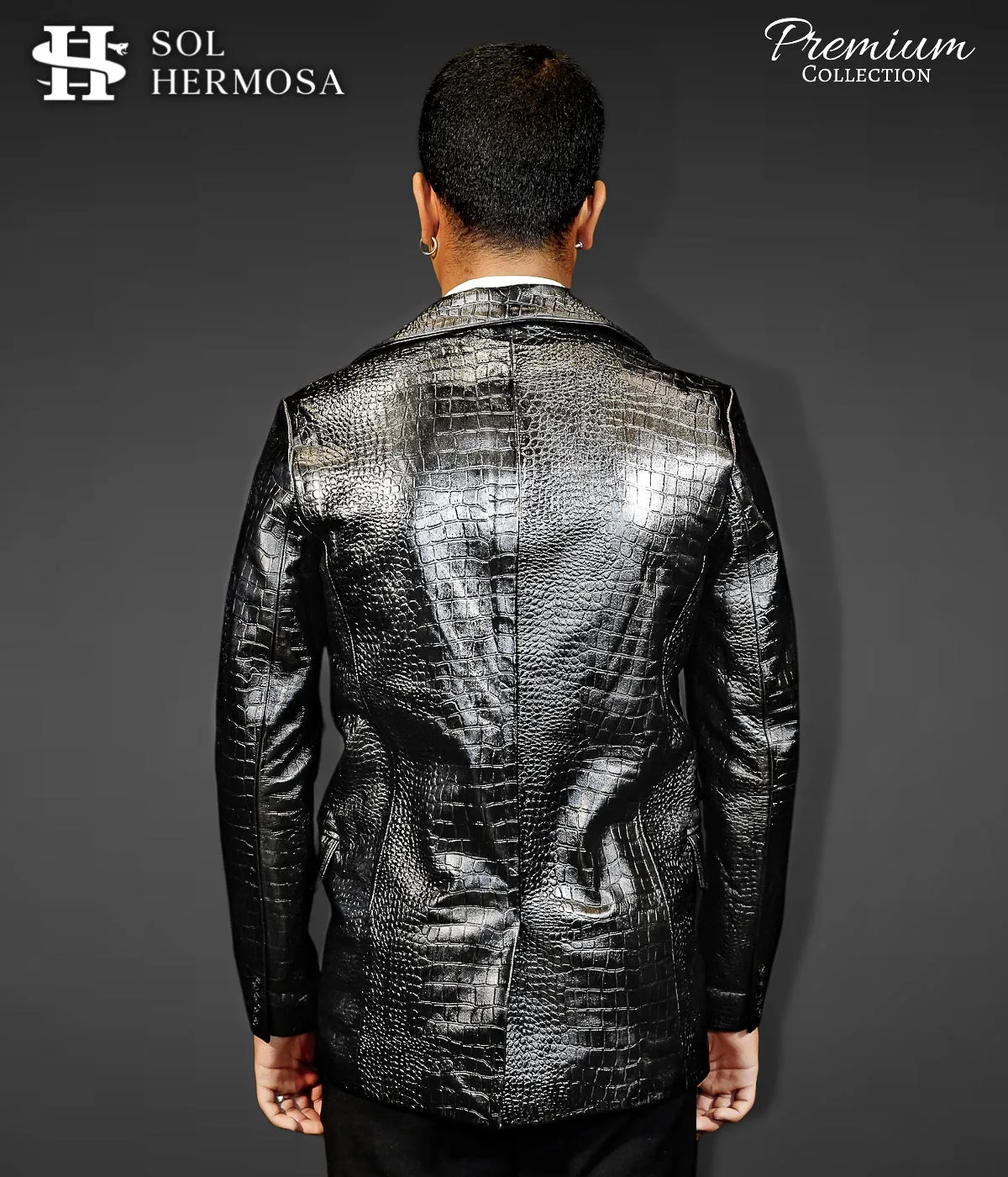 Leather Blazer For Men - Fernandez