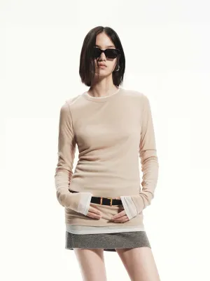 Lightweight Contrast Top