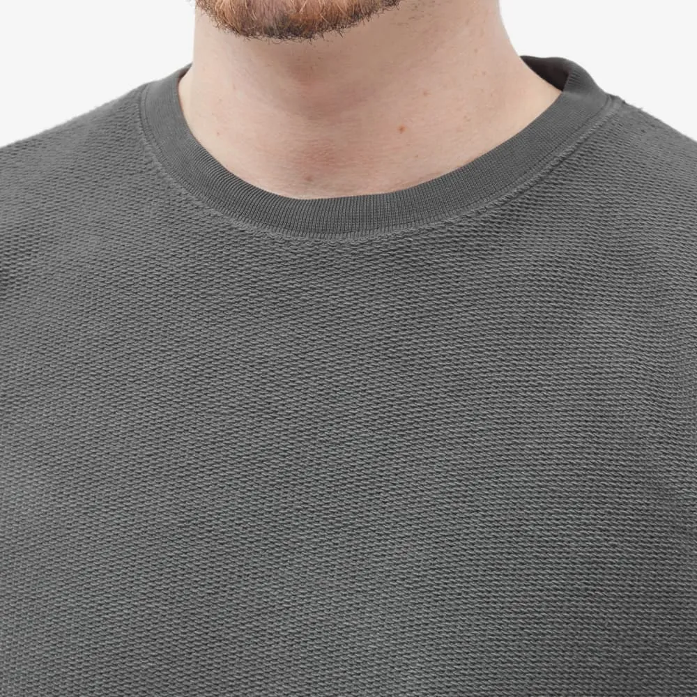 Loose Folk Sweatshirt with Reverse Print