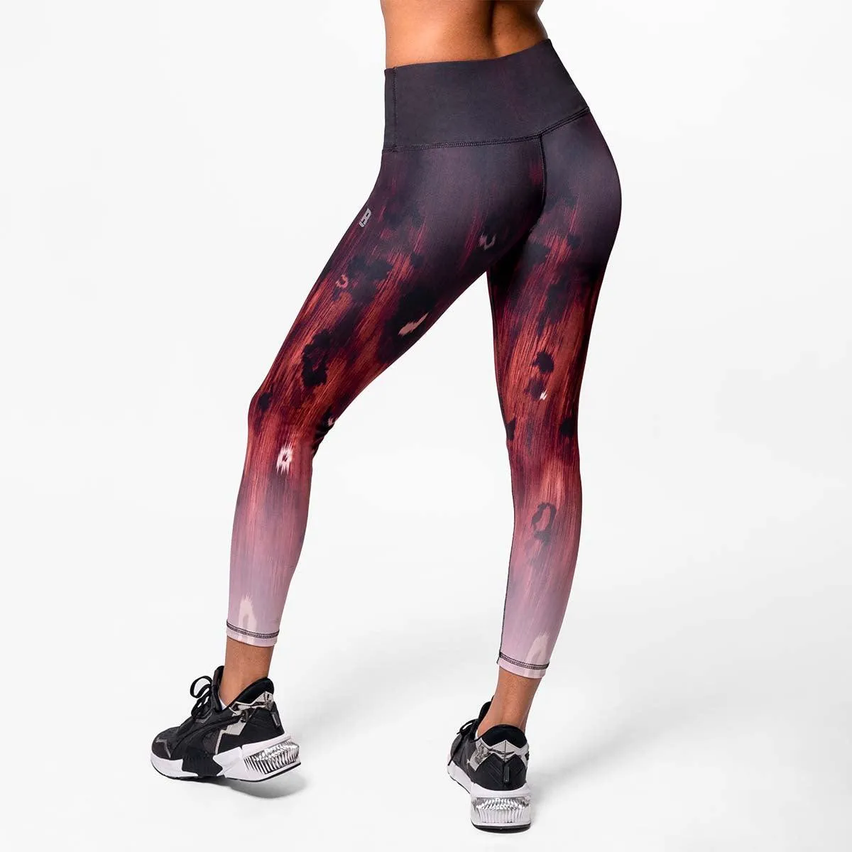 Magnum Opus High Waist Leggings - Garnet