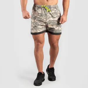 MEN COMMANDER CAMO SHORT(ACU-GREY)