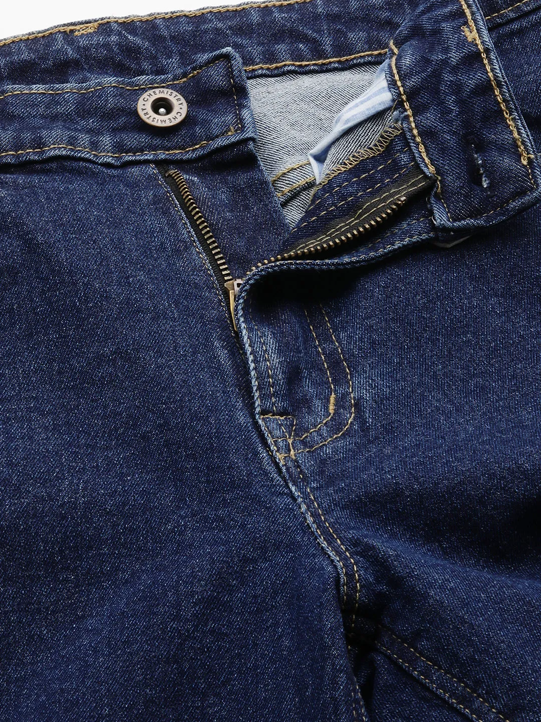 Mid Rise Classic Straight Fit Jeans