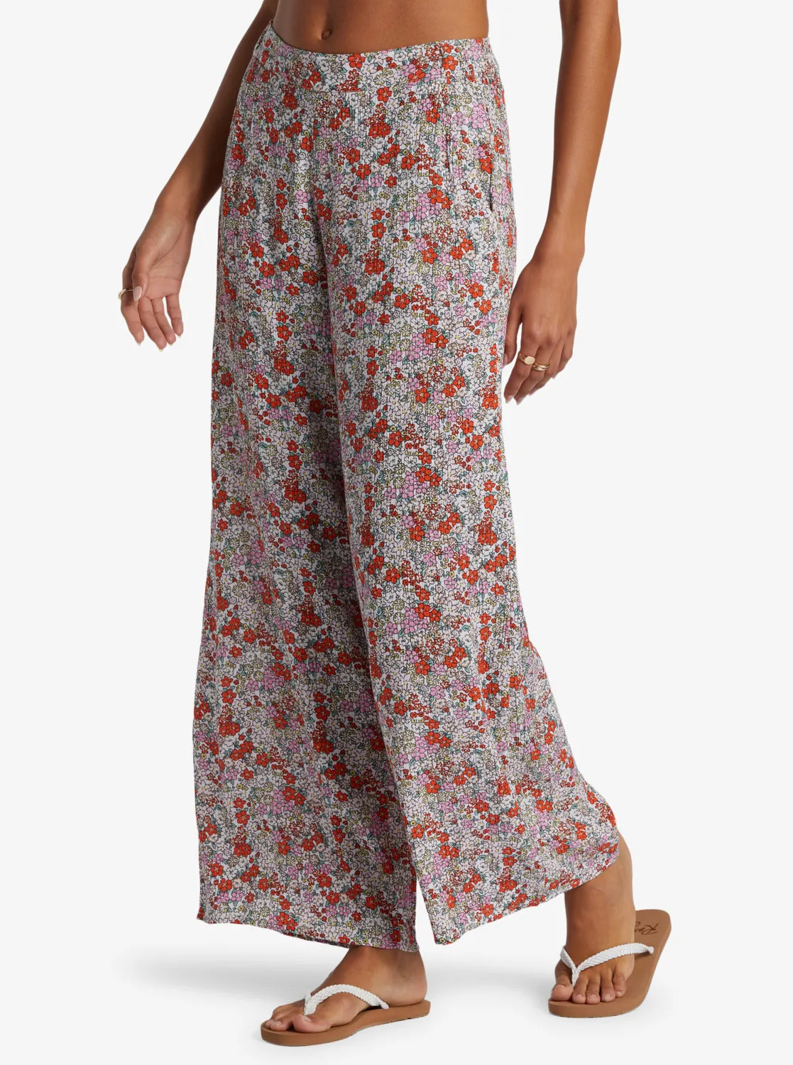 Midnight New Avenue Lightweight Pants - Tiger Lily Autumn Ditsy