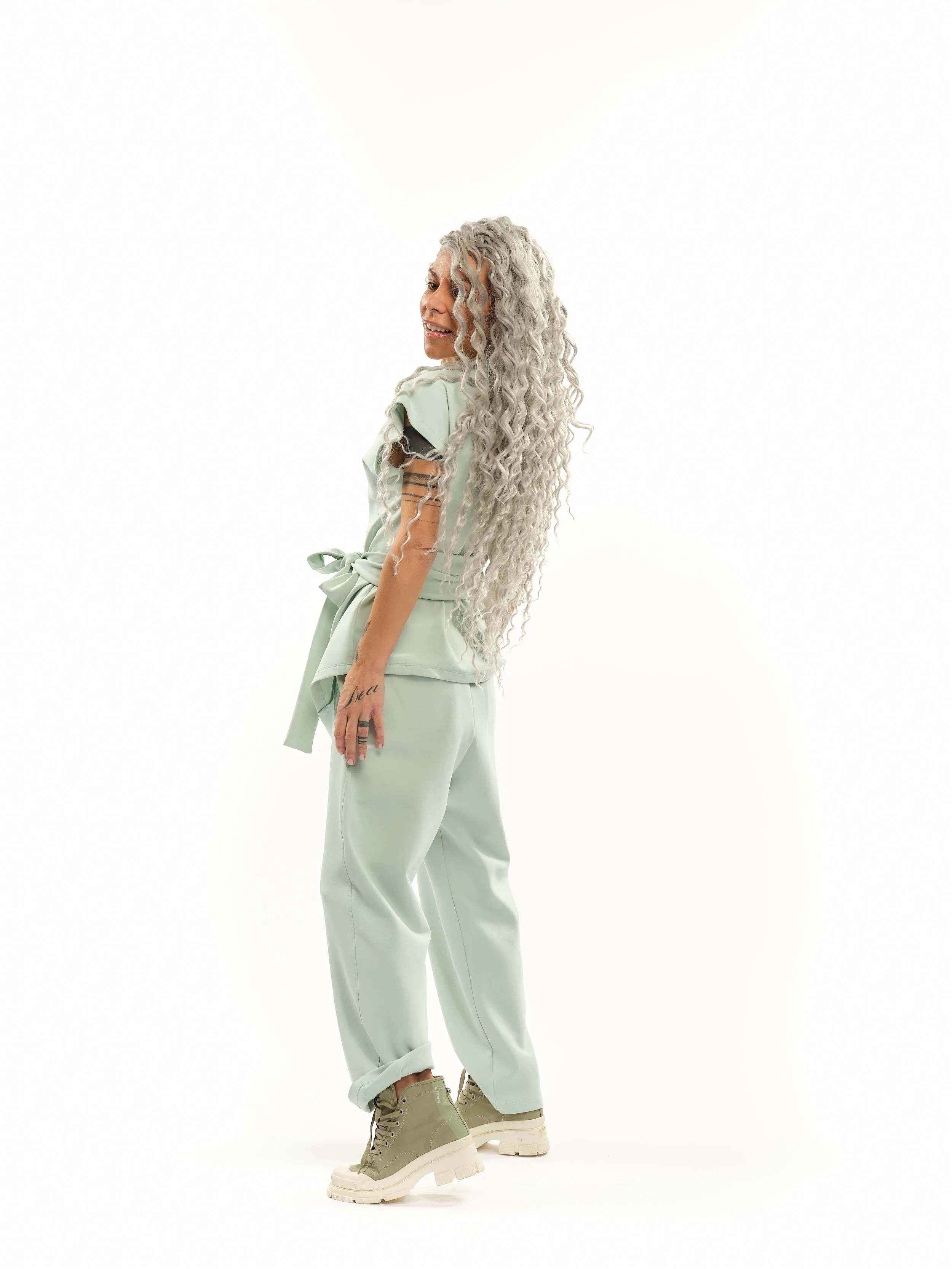 Mint Wrap Co-Ord Set